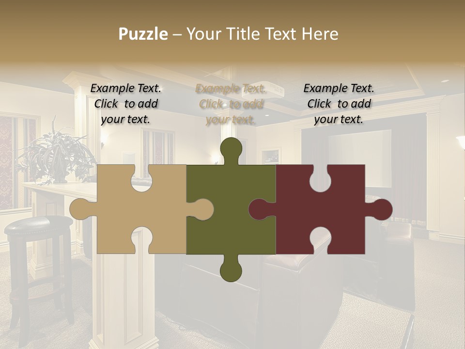 Carpet Inside Estate PowerPoint Template