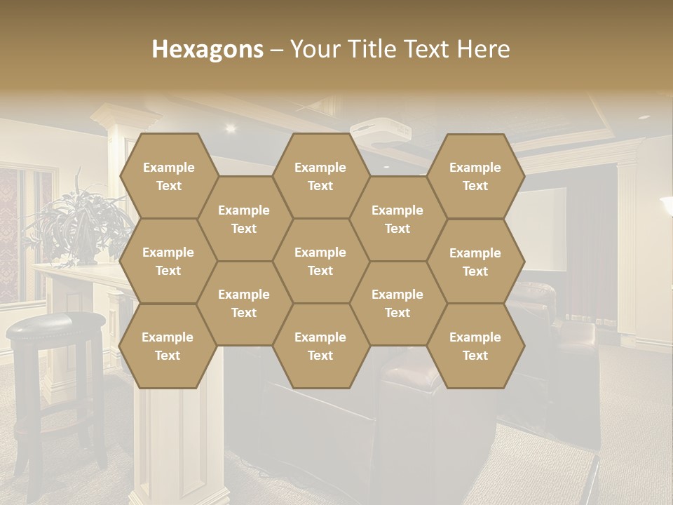 Carpet Inside Estate PowerPoint Template