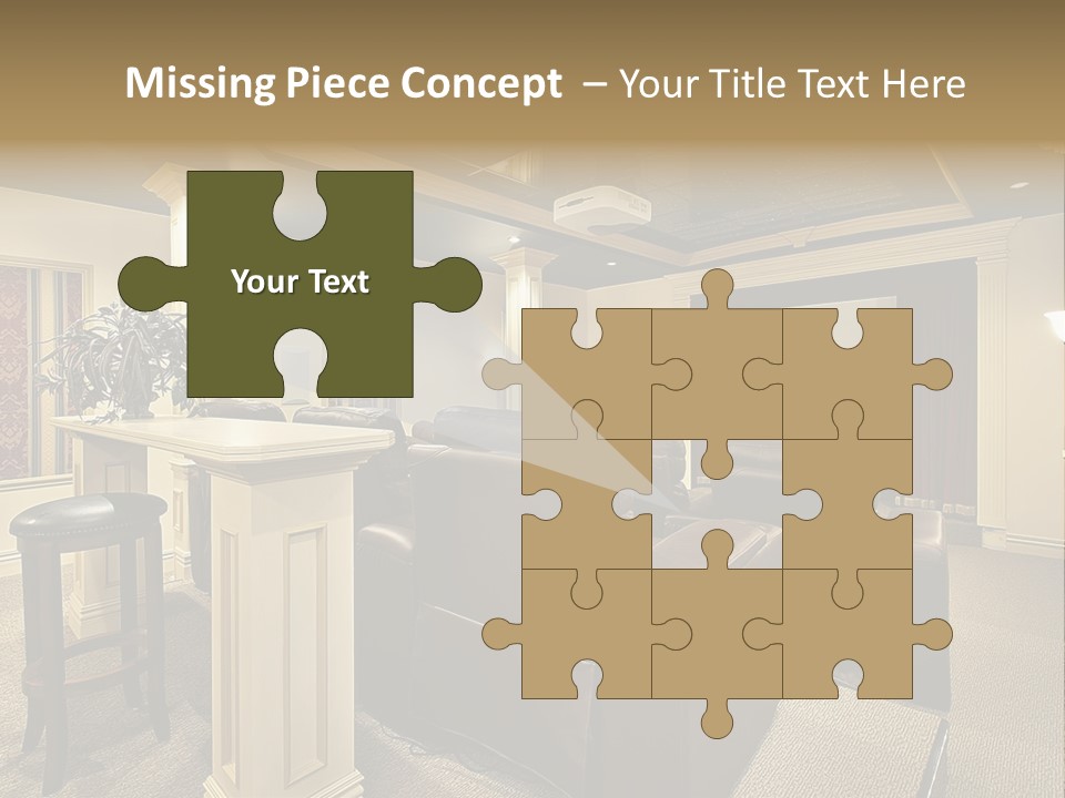 Carpet Inside Estate PowerPoint Template