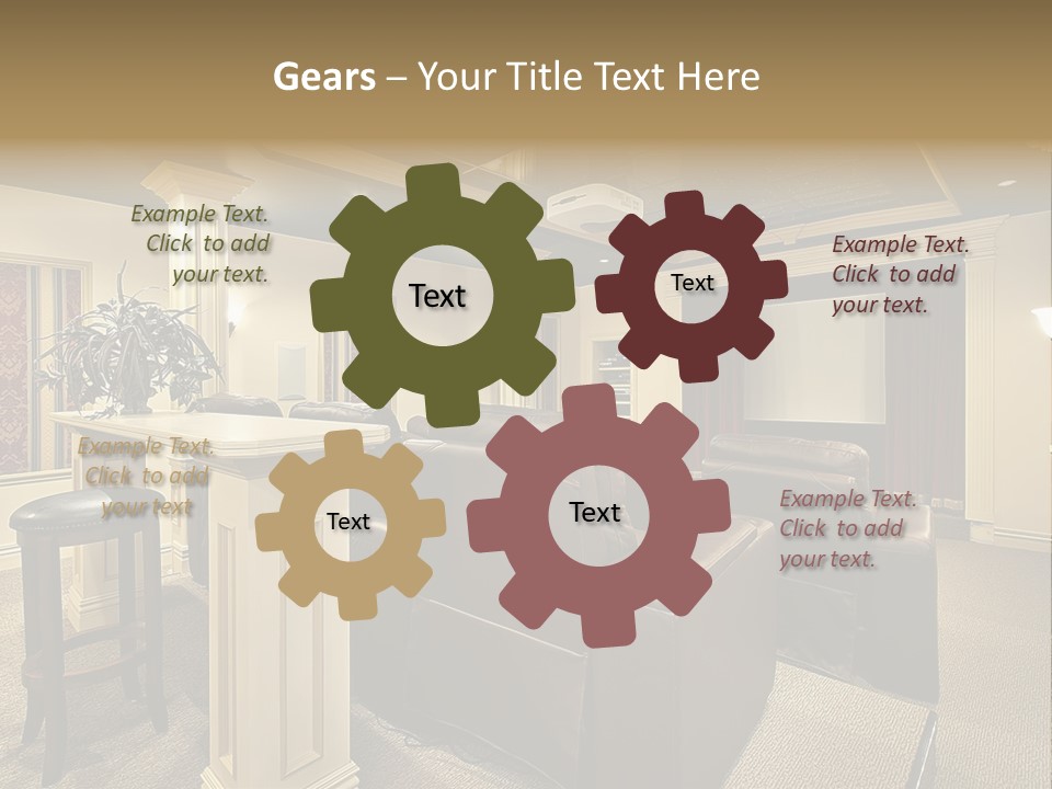 Carpet Inside Estate PowerPoint Template