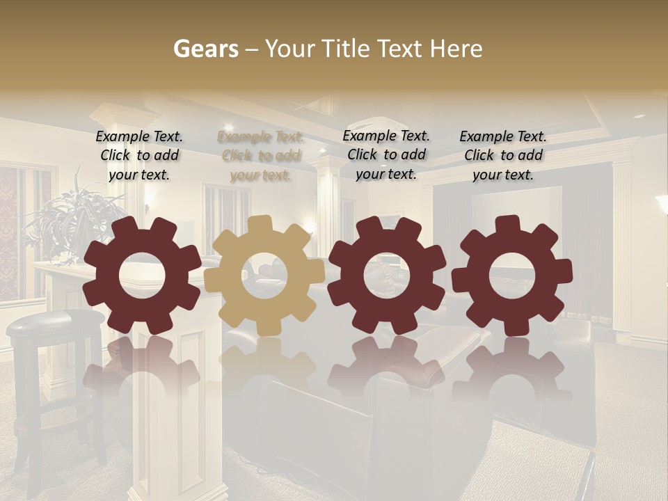 Carpet Inside Estate PowerPoint Template