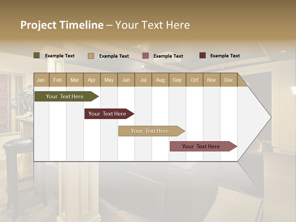 Carpet Inside Estate PowerPoint Template