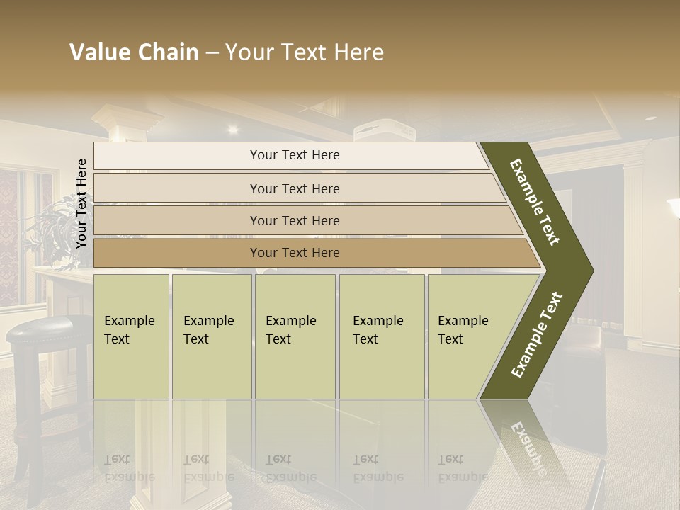 Carpet Inside Estate PowerPoint Template