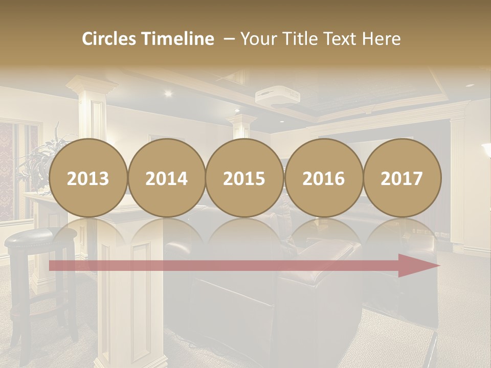 Carpet Inside Estate PowerPoint Template