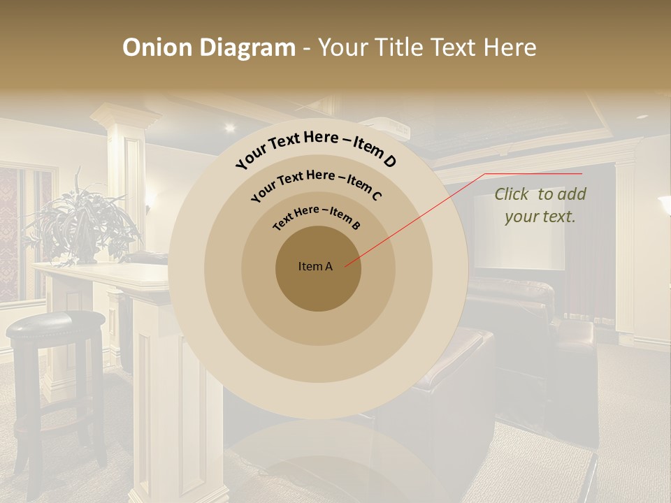 Carpet Inside Estate PowerPoint Template