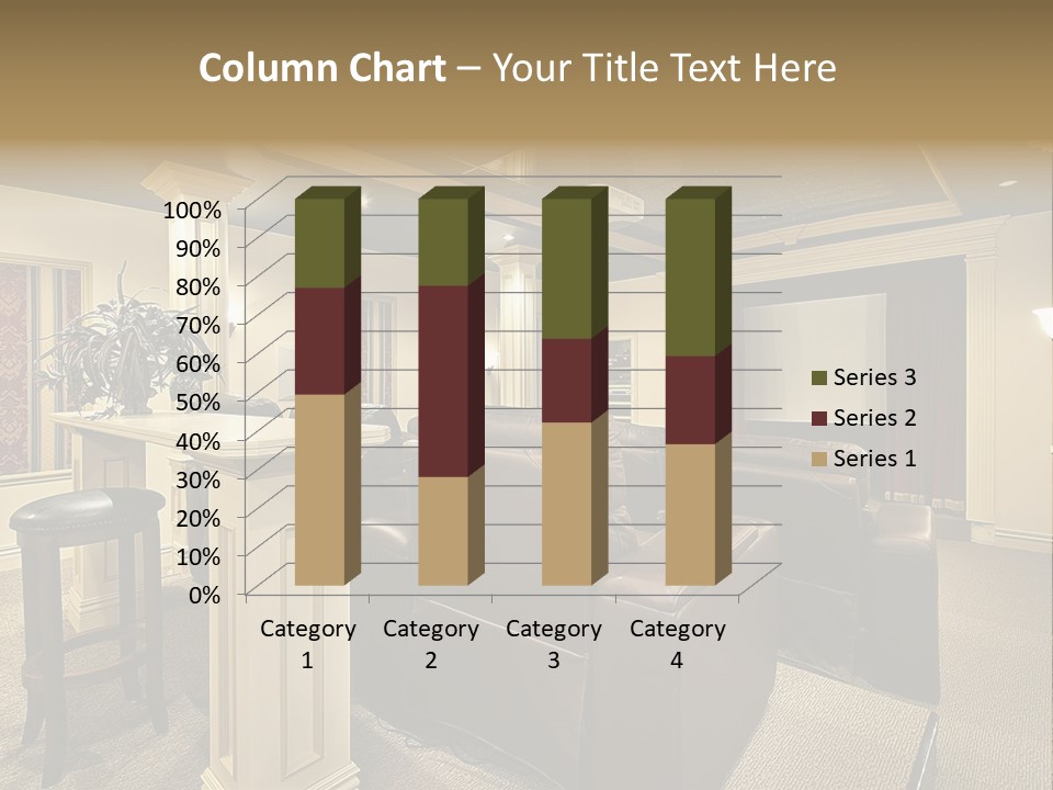 Carpet Inside Estate PowerPoint Template