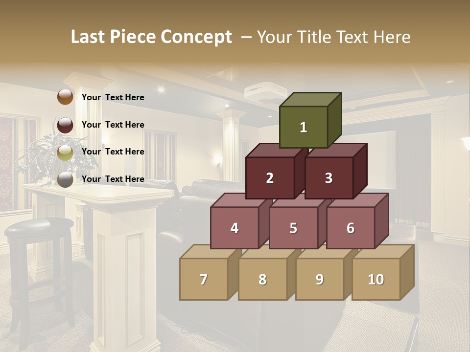 Carpet Inside Estate PowerPoint Template