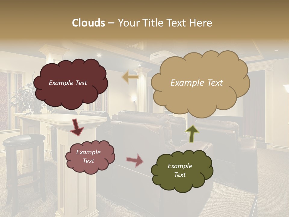 Carpet Inside Estate PowerPoint Template
