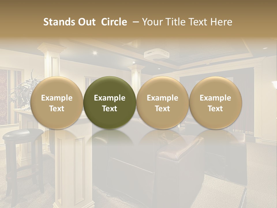 Carpet Inside Estate PowerPoint Template