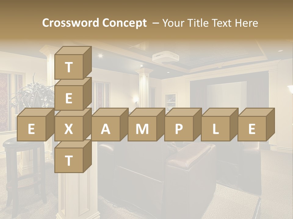 Carpet Inside Estate PowerPoint Template