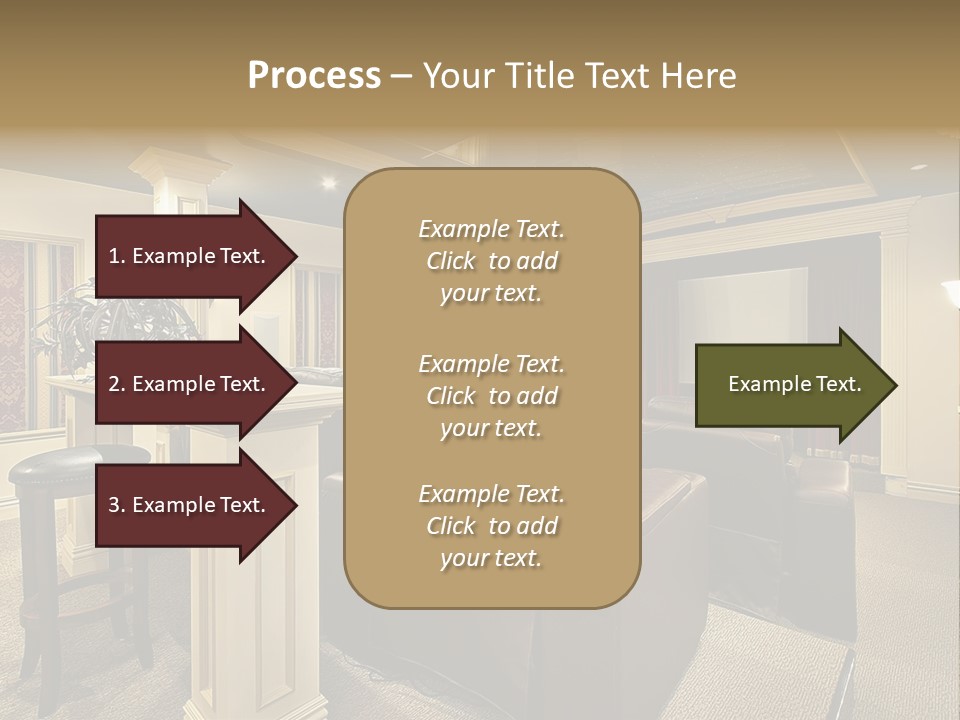 Carpet Inside Estate PowerPoint Template