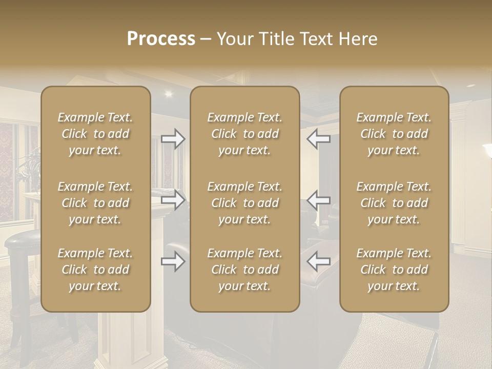 Carpet Inside Estate PowerPoint Template