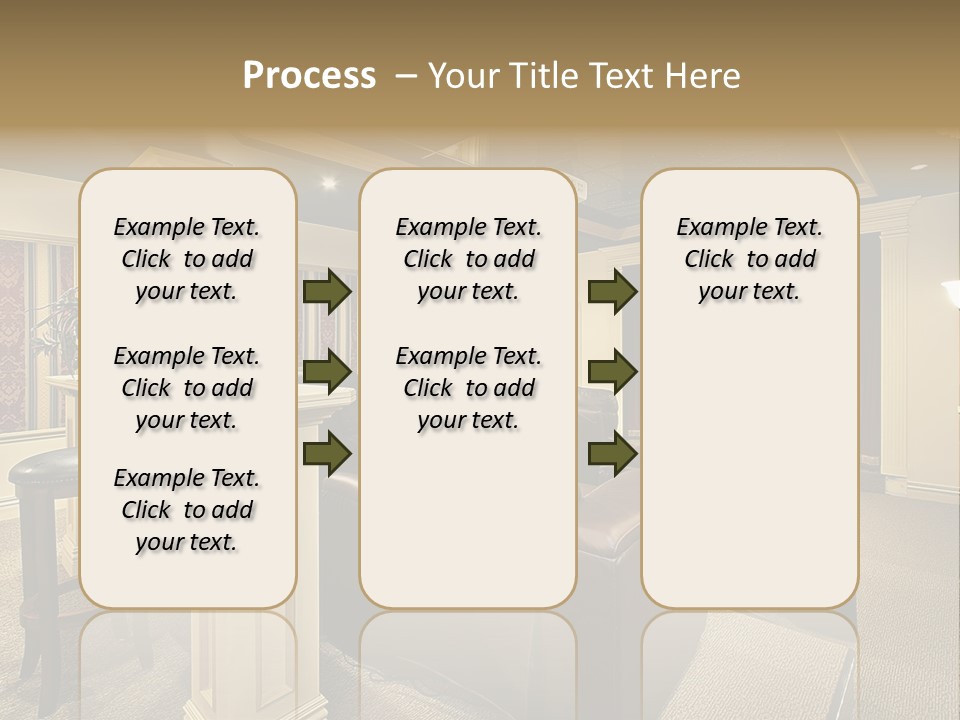 Carpet Inside Estate PowerPoint Template