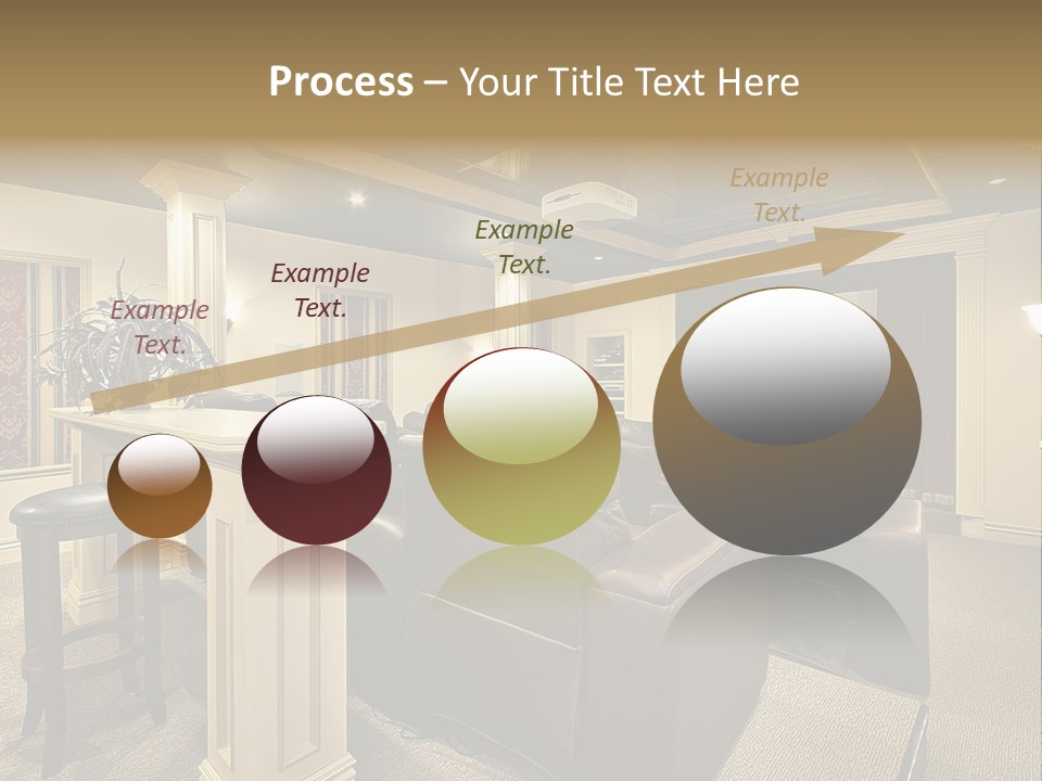 Carpet Inside Estate PowerPoint Template