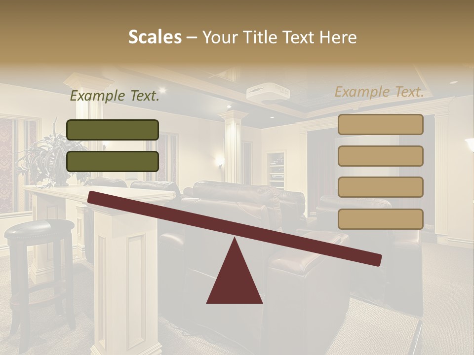 Carpet Inside Estate PowerPoint Template
