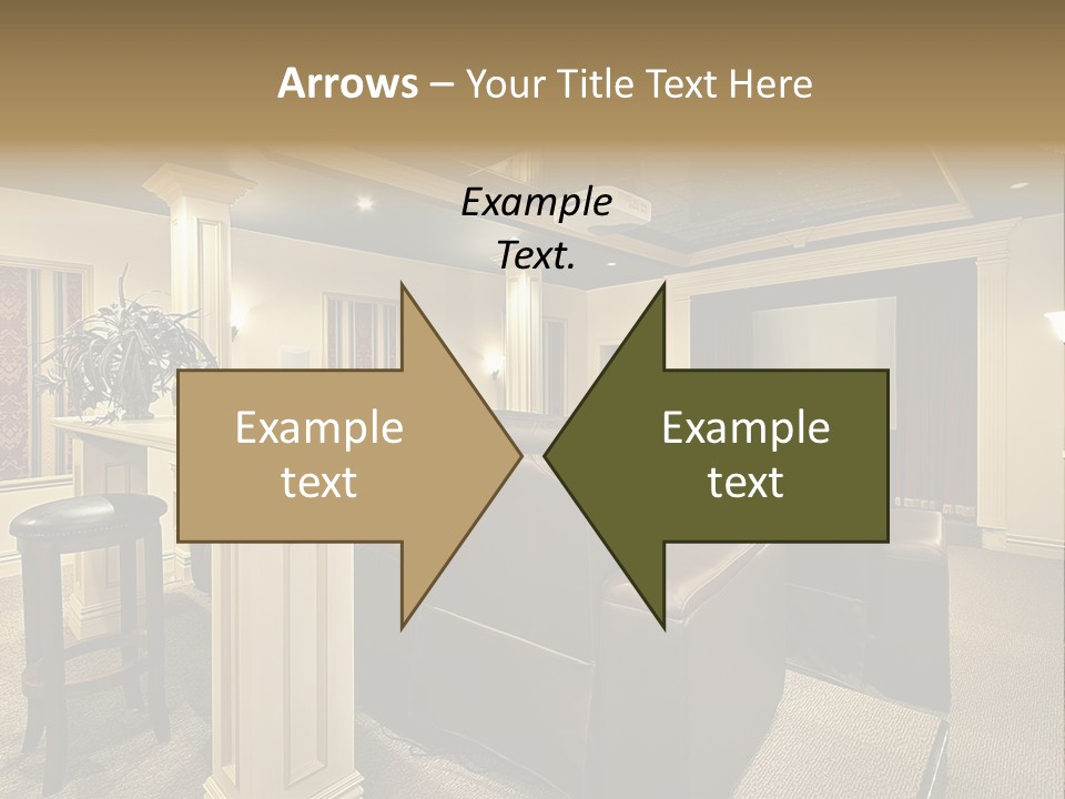 Carpet Inside Estate PowerPoint Template