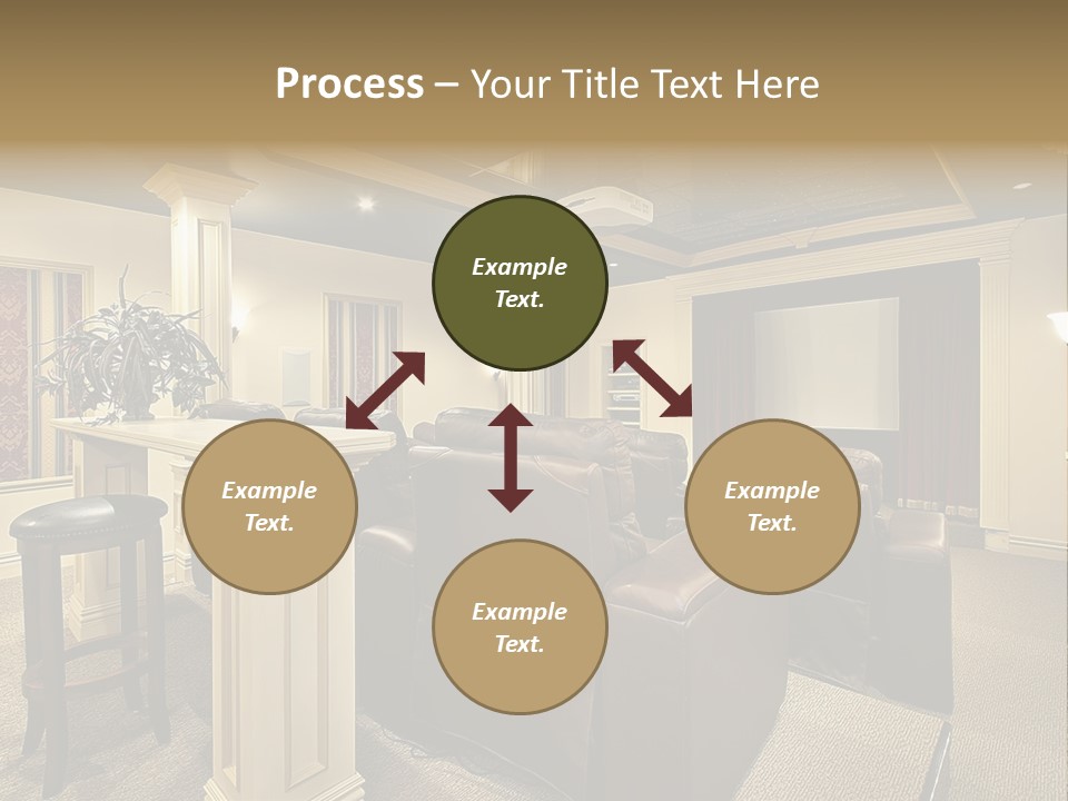 Carpet Inside Estate PowerPoint Template