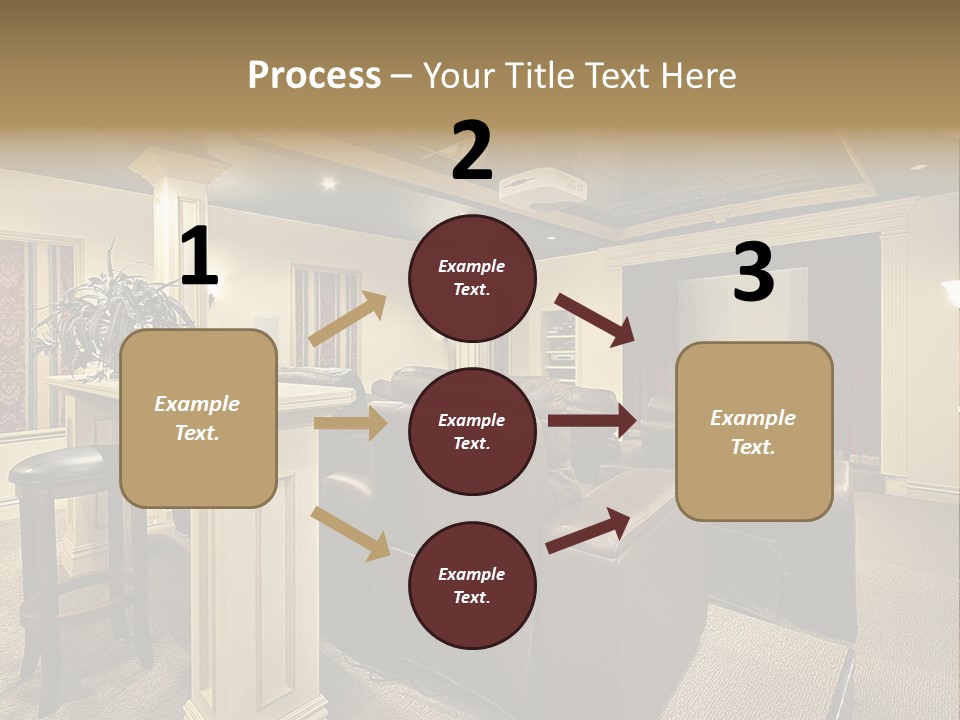 Carpet Inside Estate PowerPoint Template