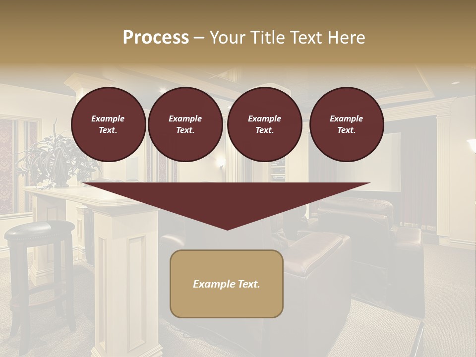Carpet Inside Estate PowerPoint Template