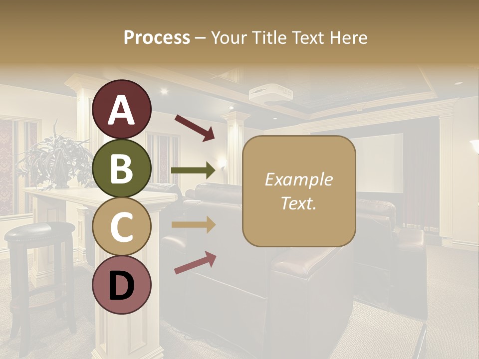 Carpet Inside Estate PowerPoint Template