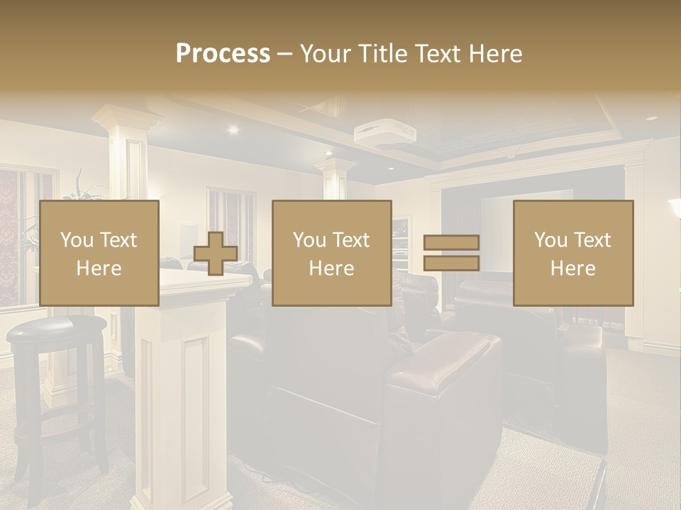 Carpet Inside Estate PowerPoint Template