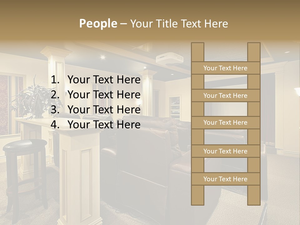 Carpet Inside Estate PowerPoint Template