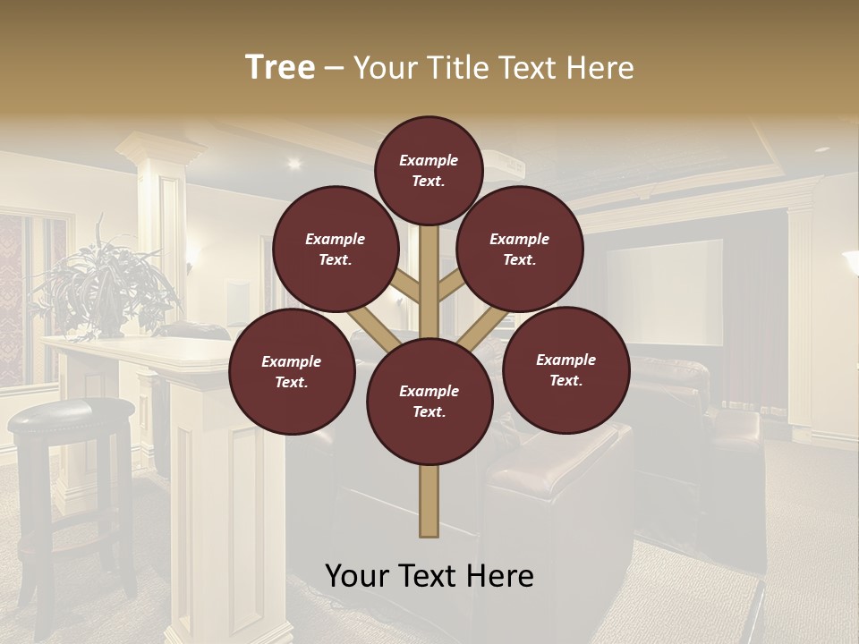 Carpet Inside Estate PowerPoint Template