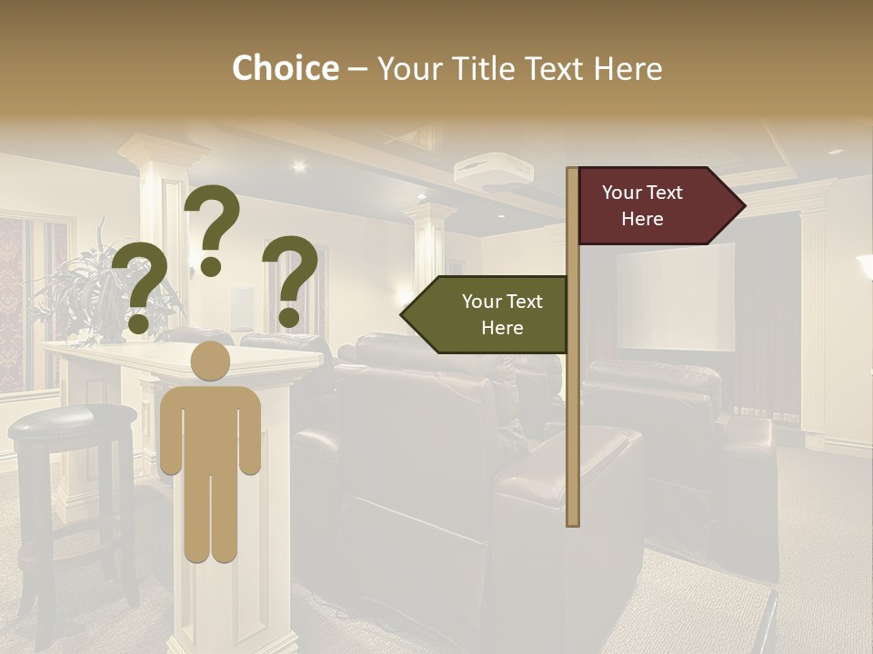 Carpet Inside Estate PowerPoint Template