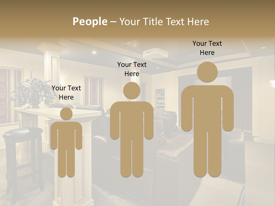 Carpet Inside Estate PowerPoint Template