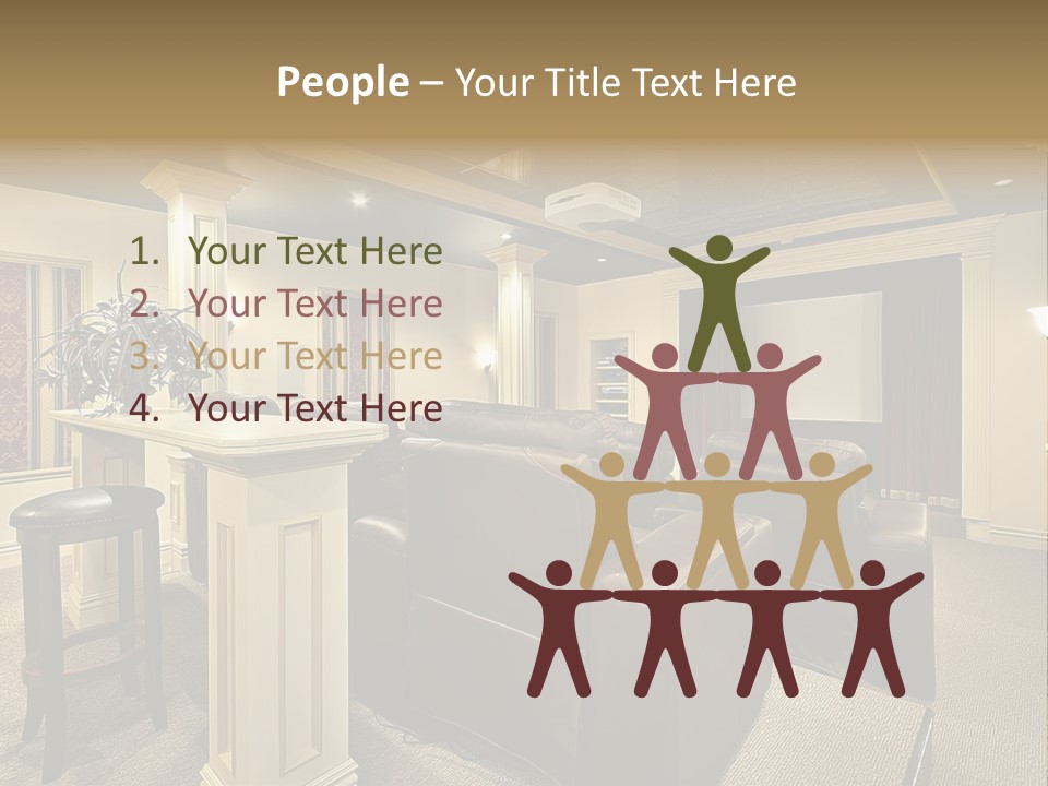 Carpet Inside Estate PowerPoint Template