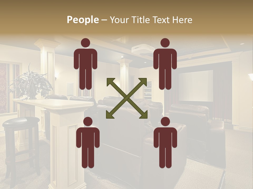 Carpet Inside Estate PowerPoint Template