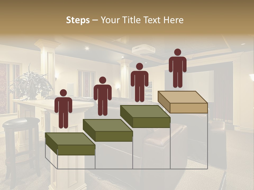Carpet Inside Estate PowerPoint Template