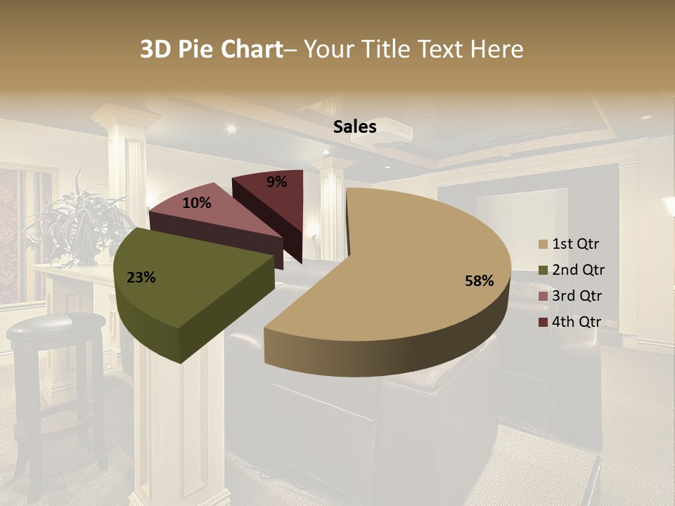 Carpet Inside Estate PowerPoint Template