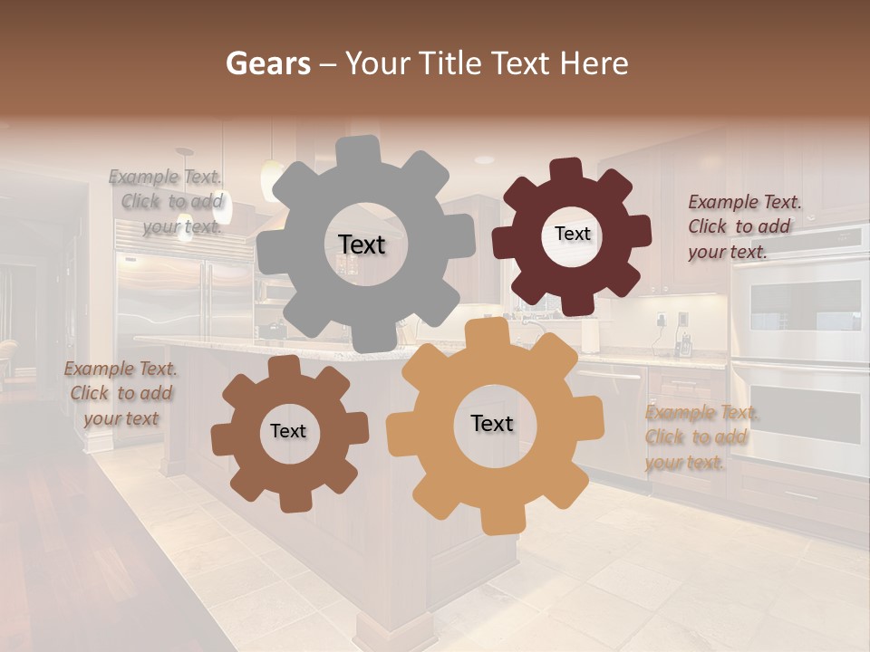 Eat Living Architecture PowerPoint Template