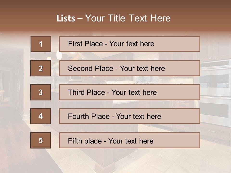 Eat Living Architecture PowerPoint Template