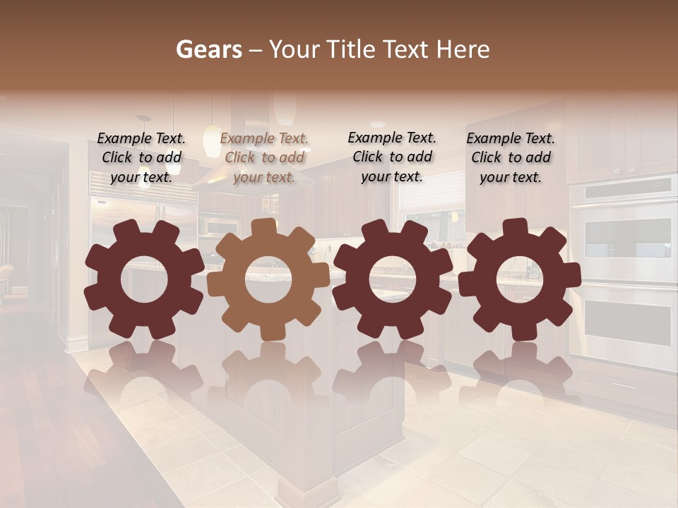 Eat Living Architecture PowerPoint Template