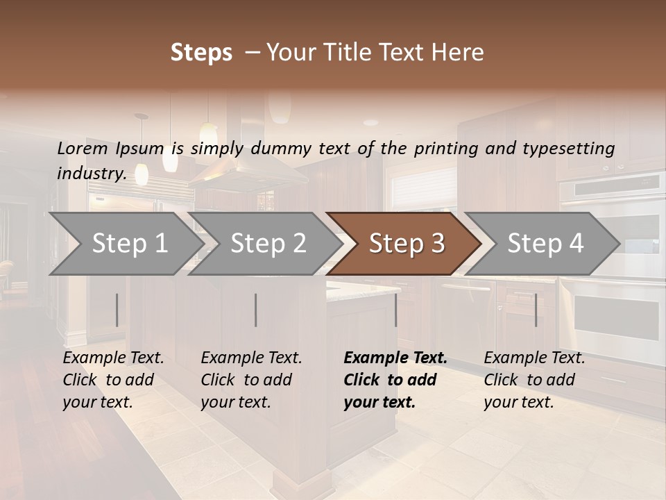 Eat Living Architecture PowerPoint Template