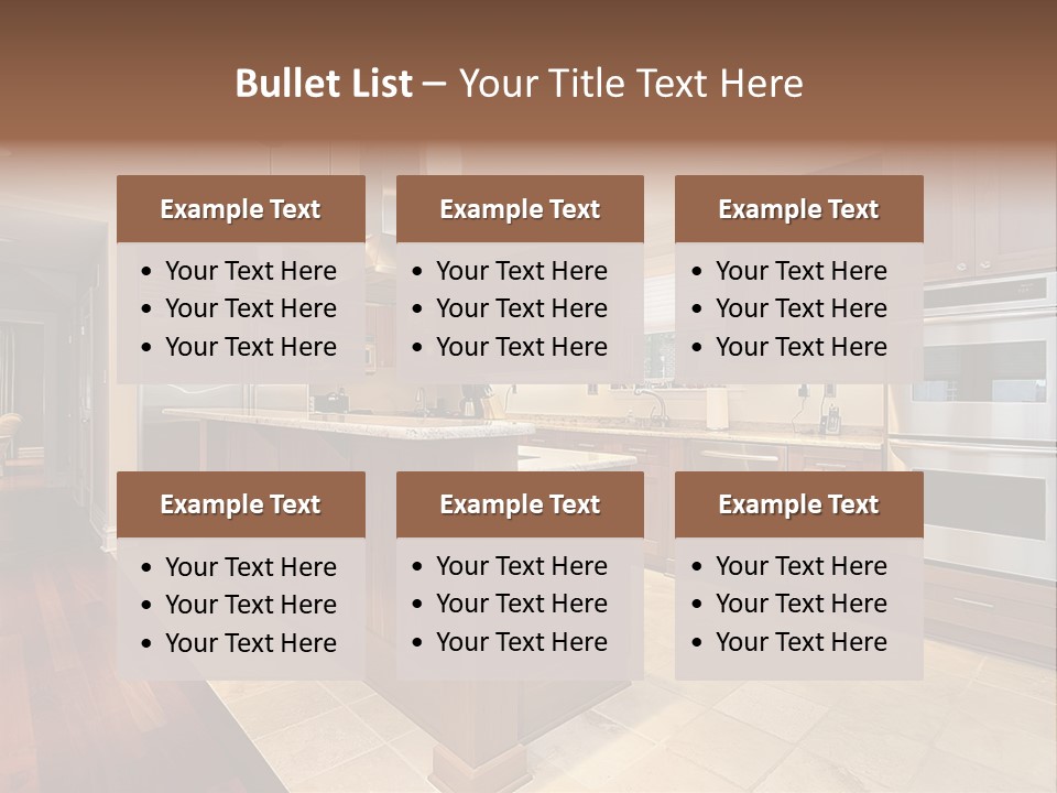 Eat Living Architecture PowerPoint Template