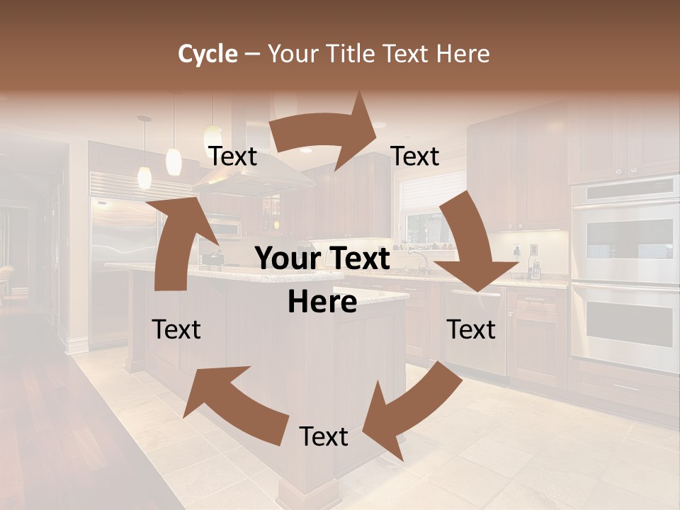 Eat Living Architecture PowerPoint Template