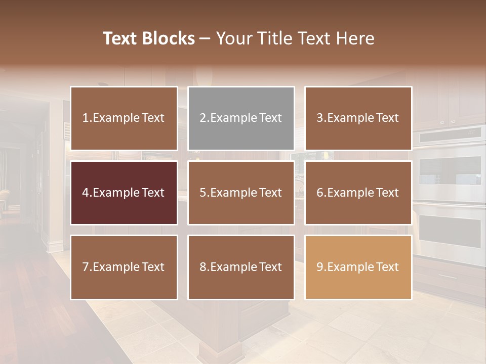 Eat Living Architecture PowerPoint Template