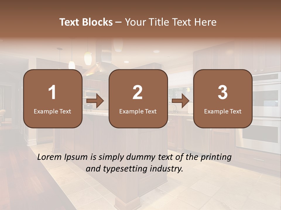Eat Living Architecture PowerPoint Template