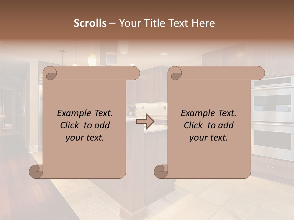 Eat Living Architecture PowerPoint Template