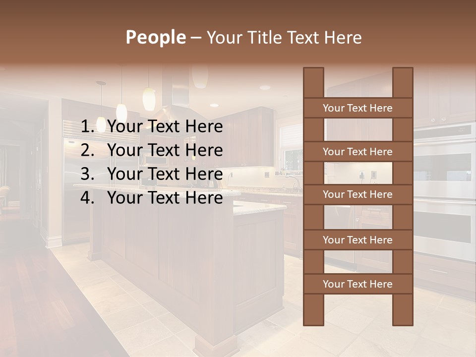 Eat Living Architecture PowerPoint Template