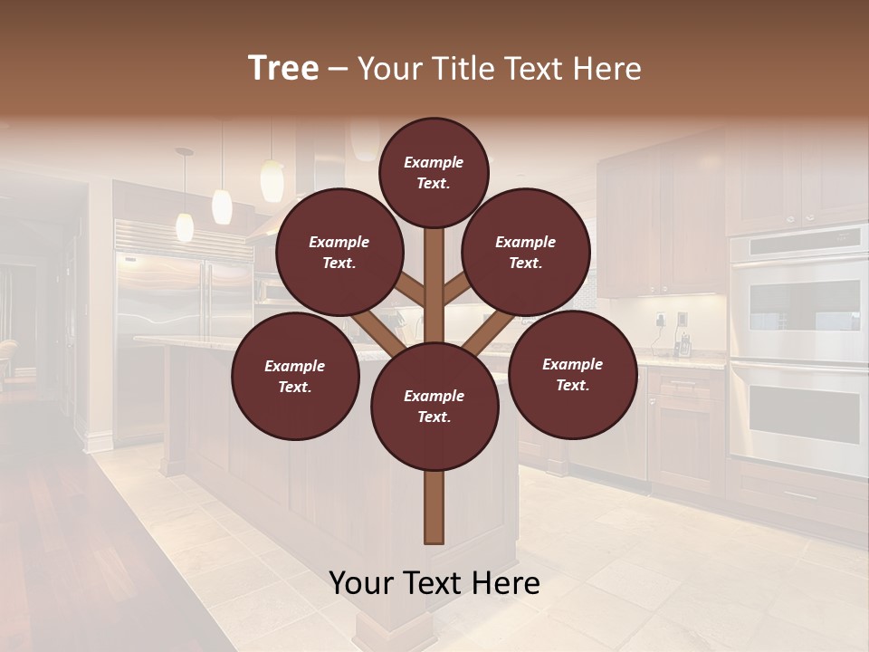 Eat Living Architecture PowerPoint Template