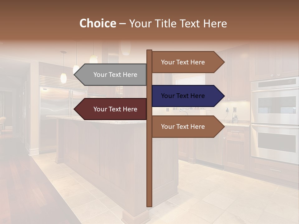 Eat Living Architecture PowerPoint Template