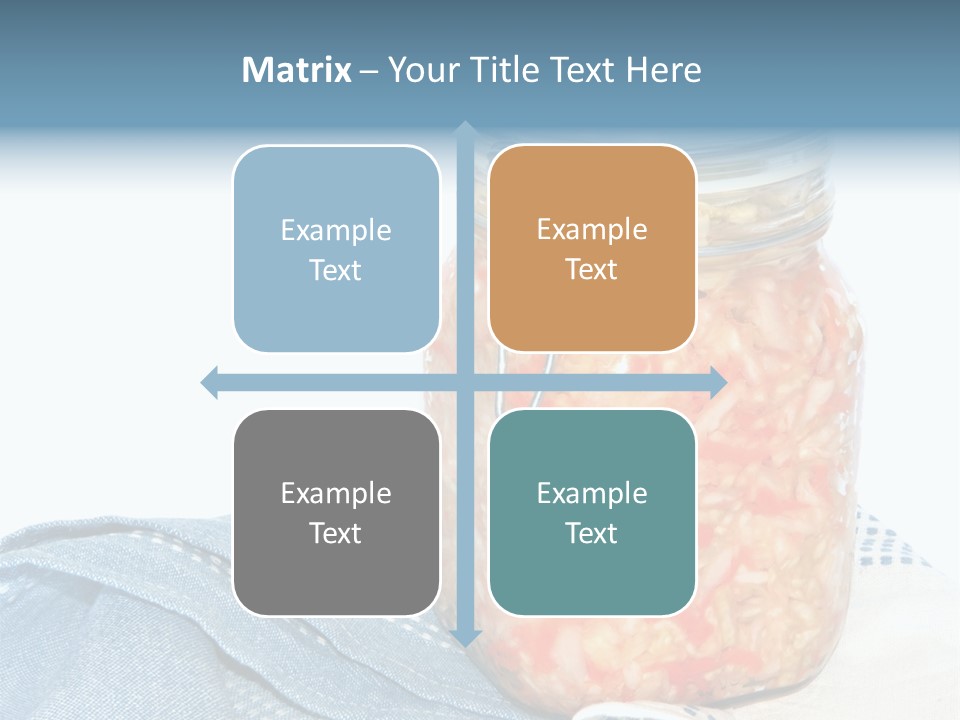 Veggies Cultured Raw PowerPoint Template