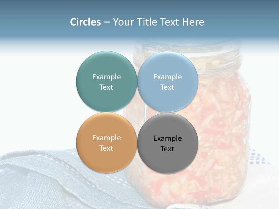 Veggies Cultured Raw PowerPoint Template