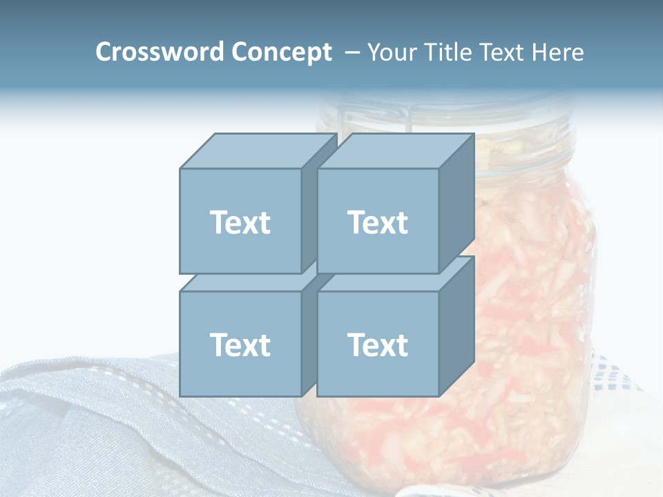 Veggies Cultured Raw PowerPoint Template