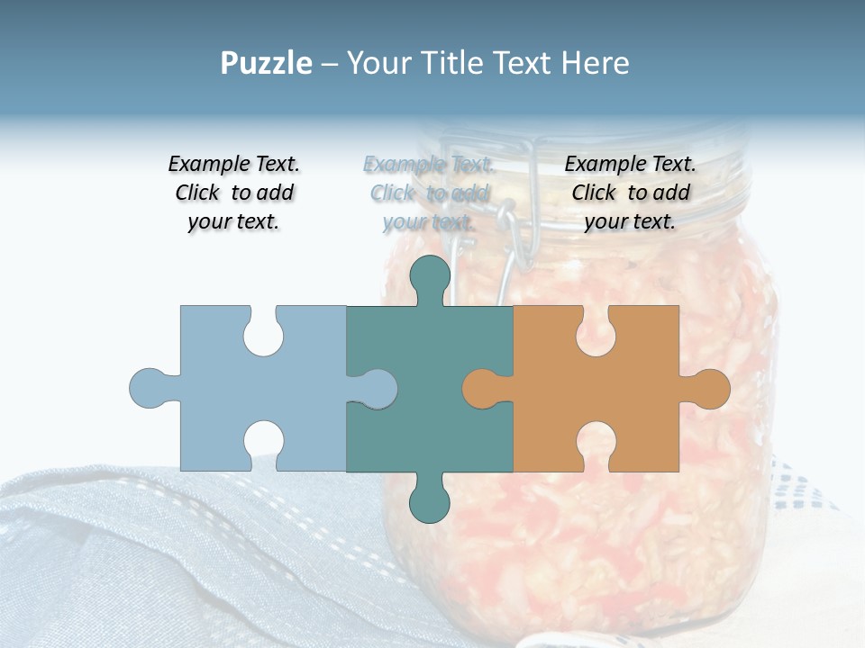 Veggies Cultured Raw PowerPoint Template