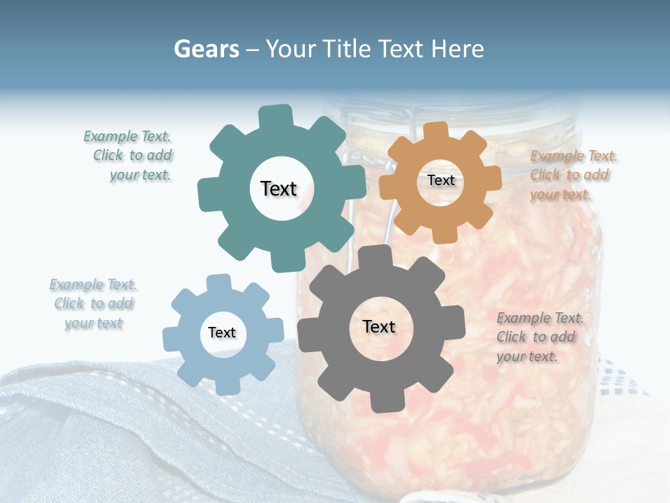 Veggies Cultured Raw PowerPoint Template